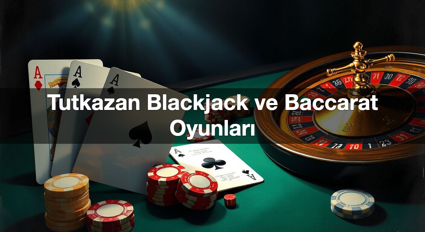 Tutkazan Blackjack ve Baccarat Oyunları 1 Tutkazan Blackjack ve Baccarat Oyunları